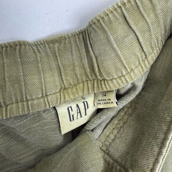GAP Women’s 14 Olive Green Khaki Pants - Picture 2 of 5